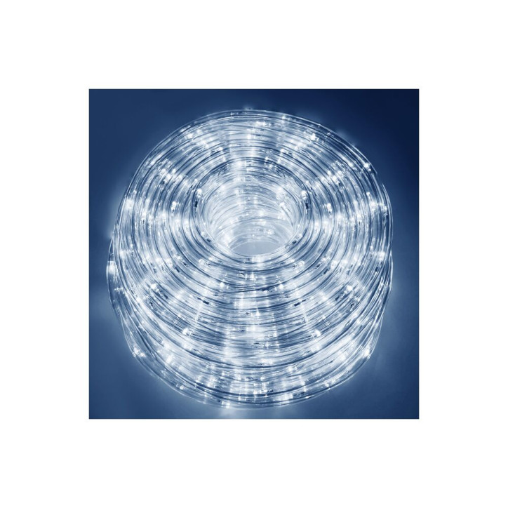 LED svetelná hadica - 10m, 240LED, 8 funkcií, IP44, studená biela LED svetelná hadica - 10m, 240LED, 8 funkcií, IP44, studená biela