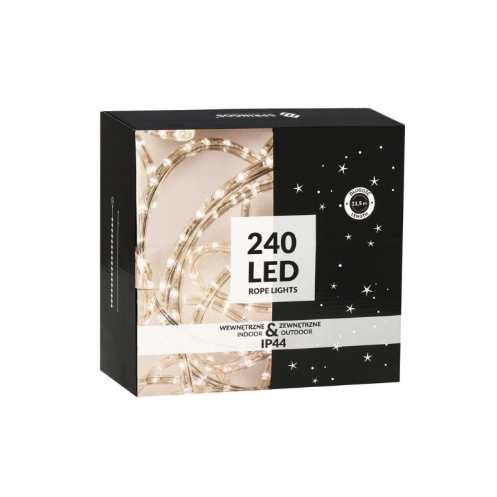 LED svetelná hadica - 30m, 720LED, 8 funkcií, IP44, studená biela LED svetelná hadica - 30m, 720LED, 8 funkcií, IP44, studená biela