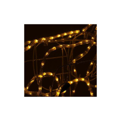 LED Sob - 90cm, 216LED, IP44, teplá biela