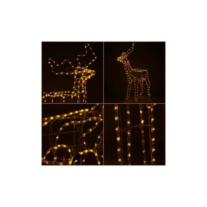LED Sob - 90cm, 216LED, IP44, teplá biela LED Sob - 90cm, 216LED, IP44, teplá biela