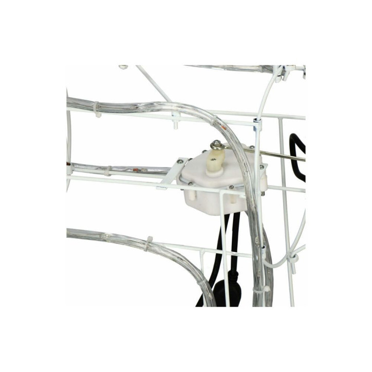 LED Sob s pohyblivou hlavou - 115cm, 288LED, IP44, motorček, teplá biela LED Sob s pohyblivou hlavou - 115cm, 288LED, IP44, motorček, teplá biela