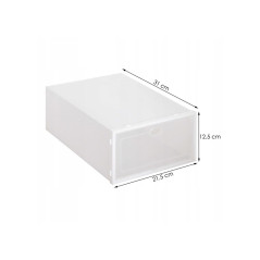 Úložný box 21x31x12 cm, priehľadný SPRINGOS HA3007