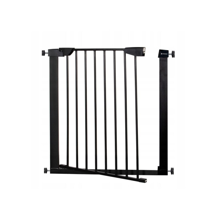 Detská zábrana nastaviteľná 75-117 cm SPRINGOS BabyLock čierna Detská zábrana nastaviteľná 75-117 cm SPRINGOS BabyLock čierna