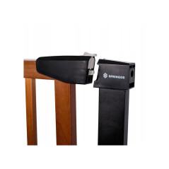 Detská zábrana nastaviteľná 75-138 cm SPRINGOS BabyLock hnedá