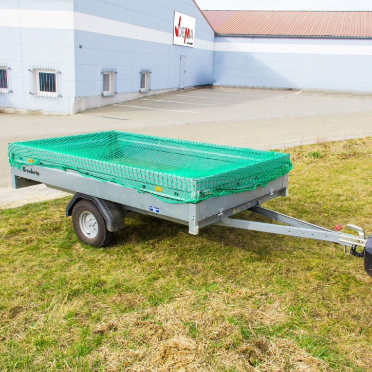 Úchytná sieť na prívesný vozík 3x6 m, zelená Úchytná sieť na prívesný vozík 3x6 m, zelená