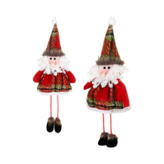 Santa Claus s dlhými nohami 40 cm