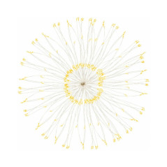 LED Hviezda Supernova - 30cm, 100LED, 8 funkcií, IP44, 4xAA teplá biela