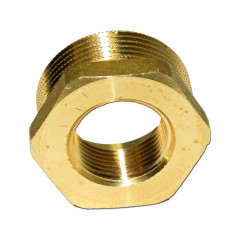 Redukcia mosadzná 1/2" IG x 1" AG