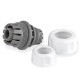 Bradas Hadicová spojka / redukcia 1/2" - 3/4" WHITE LINE WL-2101
