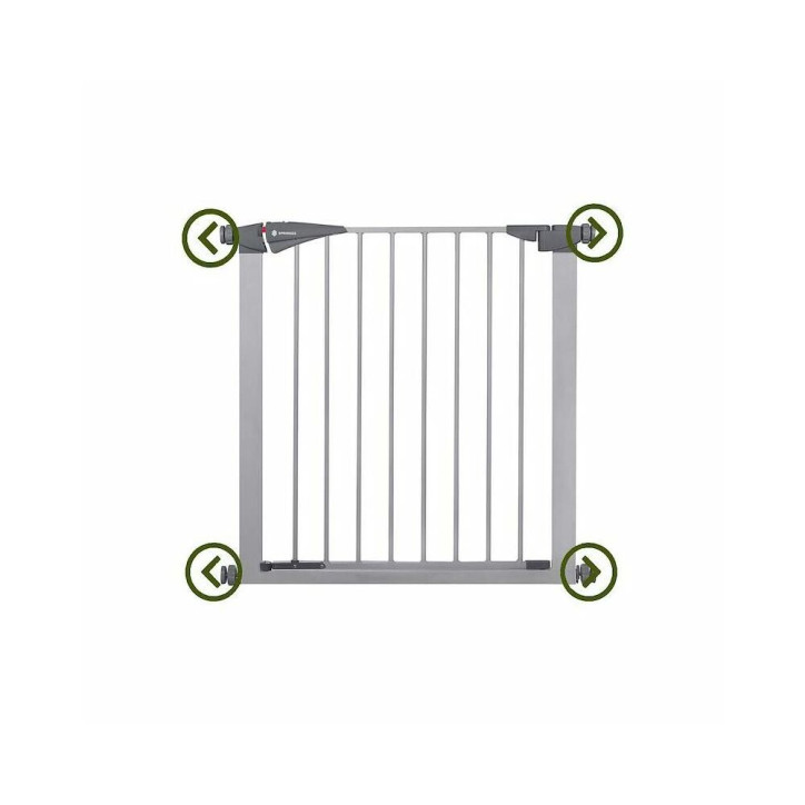 Detská zábrana nastaviteľná 79-119 cm SPRINGOS BabyLock šedá Detská zábrana nastaviteľná 79-119 cm SPRINGOS BabyLock šedá