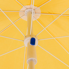 DEMA Plážový slnečník 180 cm UV30 Beach, žltý