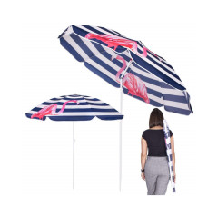 Záhradný slnečník 160 cm, pelikány SPRINGOS VIVA BU0019