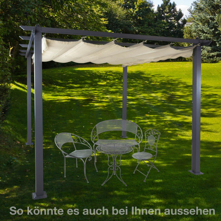 Tieniaca pergola Freiburg, ecru