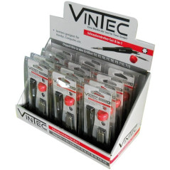 Vintec Skrutkovač torx s bitmi T4-T15 8v1