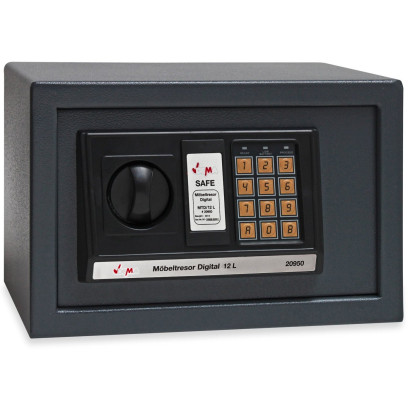 DEMA Digitálny trezor 12 litrov 31x20x20 cm