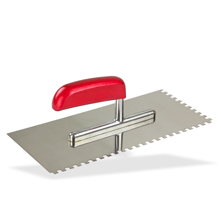 Hladidlo nerezové zubové 6 mm 130x280mm GK6 Hladidlo nerezové zubové 6 mm 130x280mm GK6