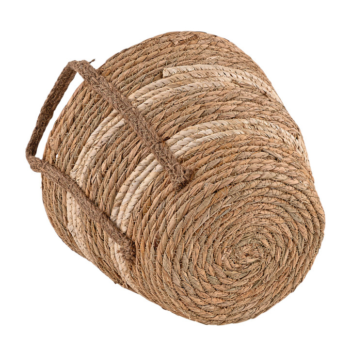 Pletený košík z morskej trávy s fóliou 30 cm Seasons Pletený košík z morskej trávy s fóliou 30 cm Seasons