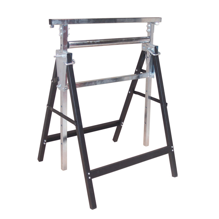 Kovový pracovný podstavec skladací 68x60x81-131 cm Kovový pracovný podstavec skladací 68x60x81-131 cm