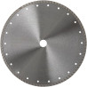 Diamantový segmentový rezný kotúč na rezanie kameňa, žuly a podobne. Vhodný ku Radiálnej rezačke obkladov RFS 300 (kód tovaru: 55376).