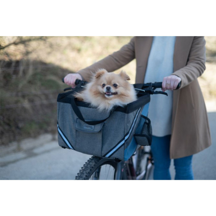 Cestovná taška na bicykel pre psa, mačku KERBL VACATION 38x29x25 cm