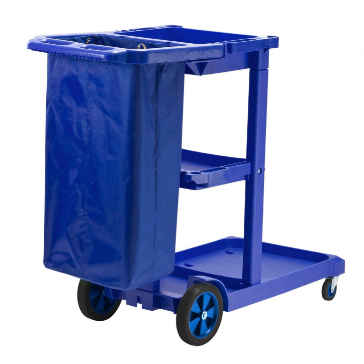 Profi pojazdný upratovací vozík s držiakom na odpadkové vrece 87 litrov