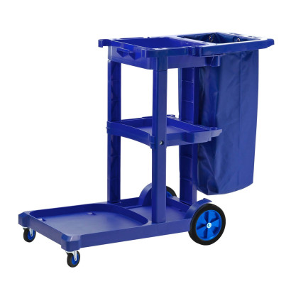 Profi pojazdný upratovací vozík s držiakom na odpadkové vrece 87 litrov