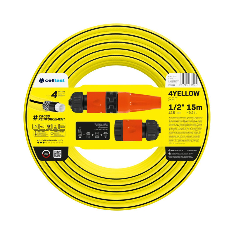 Súprava na zavlažovanie 4YELLOW 1/2 15m