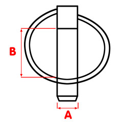Zaisťovací čap 10,0 x 36,5 mm