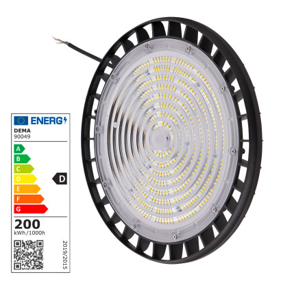 Halové LED stropné svietidlo UFO 200 W