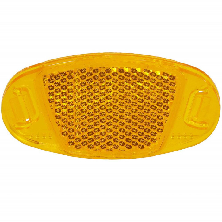 Odrazky na bicykel oranžové, reflexné SPRINGOS BA0043 Odrazky na bicykel oranžové, reflexné SPRINGOS BA0043
