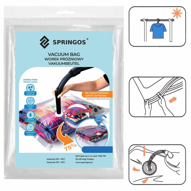 Vákuové vrece 40x60 cm SPRINGOS VB0007 Vákuové vrece 40x60 cm SPRINGOS VB0007