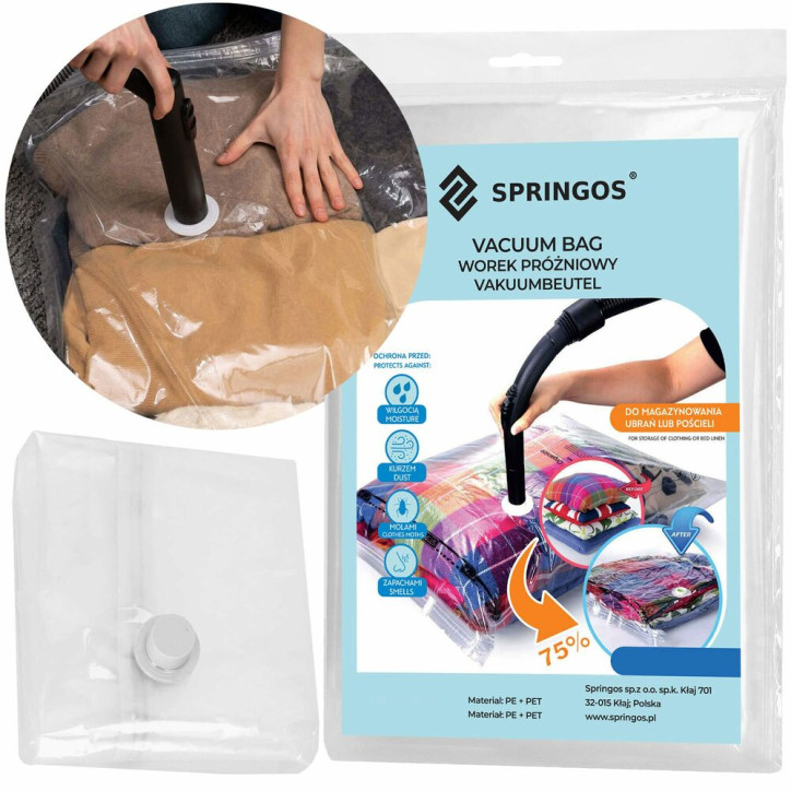 Vákuové vrece 60x80 cm SPRINGOS VB0011 Vákuové vrece 60x80 cm SPRINGOS VB0011