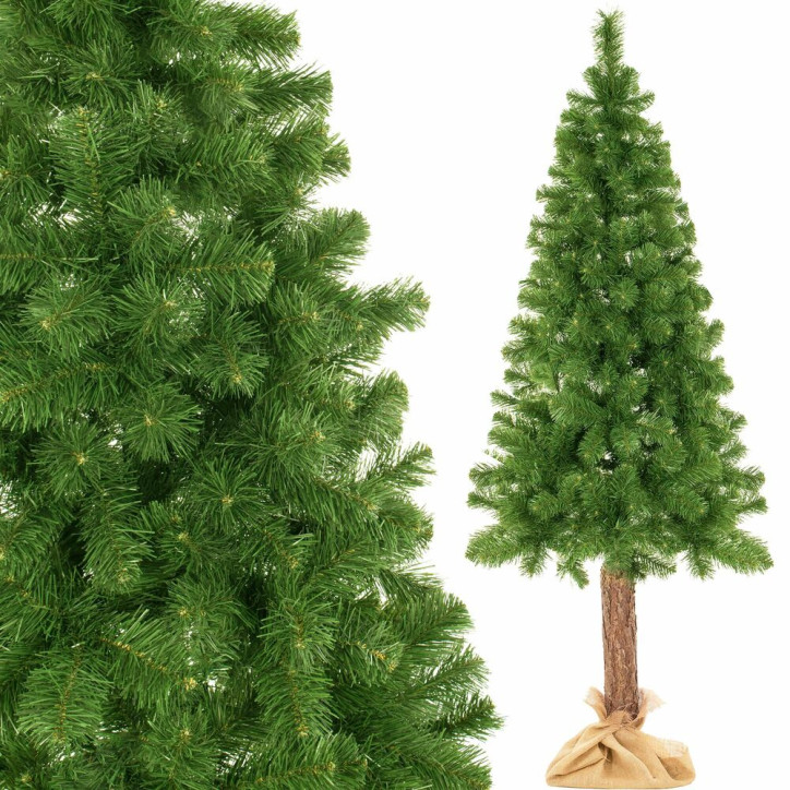 Vianočný stromček Borovica prírodná na kmienku 160 cm Vianočný stromček Borovica prírodná na kmienku 160 cm
