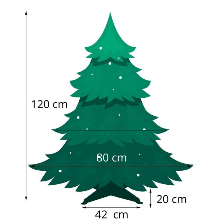 Vianočný stromček Borovica diamantová 120 cm Vianočný stromček Borovica diamantová 120 cm