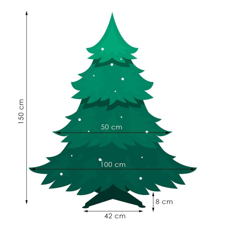 Vianočný stromček Jedľa normanská 150 cm