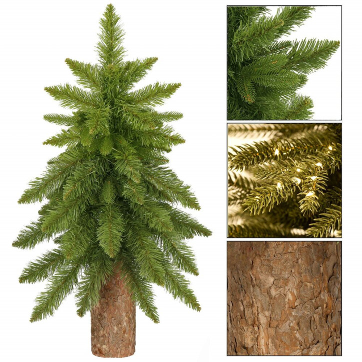Vianočný stromček Jedľa na kmienku 90 cm Vianočný stromček Jedľa na kmienku 90 cm
