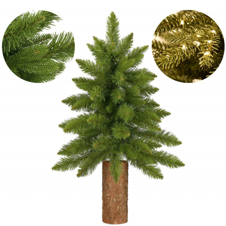 Vianočný stromček Jedľa na kmienku 90 cm Vianočný stromček Jedľa na kmienku 90 cm