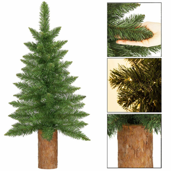 Vianočný stromček Jedľa na kmienku PREMIUM 80 cm Vianočný stromček Jedľa na kmienku PREMIUM 80 cm