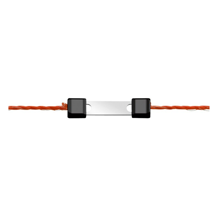 Lankový konektor Litzclip, 3 mm, rovný, nerez, 10 ks Lankový konektor Litzclip, 3 mm, rovný, nerez, 10 ks