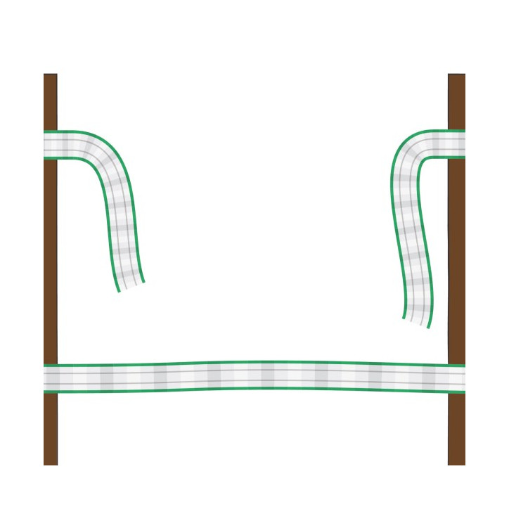 Lankový konektor Litzclip, 3 mm, rovný, nerez, 10 ks Lankový konektor Litzclip, 3 mm, rovný, nerez, 10 ks