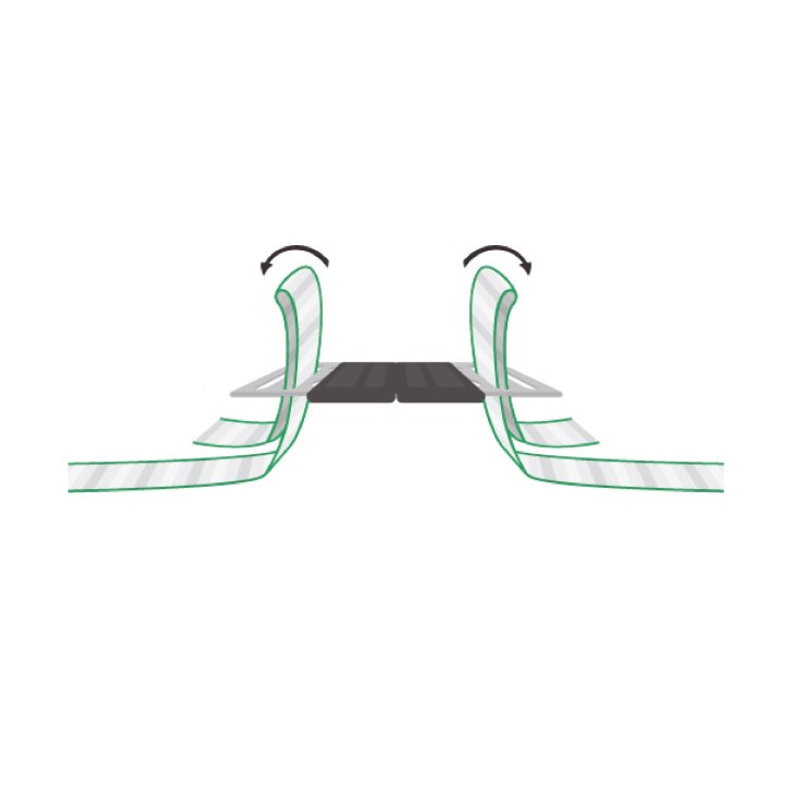 Lankový konektor Litzclip, 3 mm, rovný, nerez, 10 ks Lankový konektor Litzclip, 3 mm, rovný, nerez, 10 ks