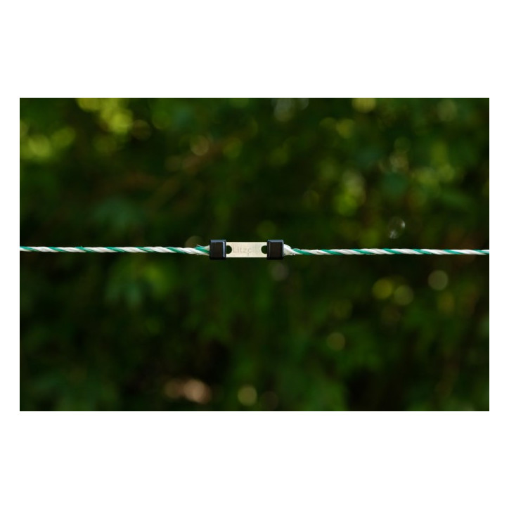 Lankový konektor Litzclip, 3 mm, rovný, nerez, 10 ks Lankový konektor Litzclip, 3 mm, rovný, nerez, 10 ks