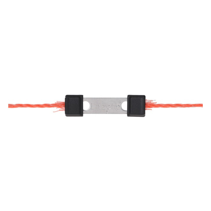 Lankový konektor Litzclip, 3 mm, rovný, nerez, 10 ks Lankový konektor Litzclip, 3 mm, rovný, nerez, 10 ks