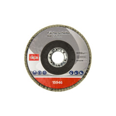 DEMA Lamelový vejárový brúsny kotúč 125 mm K60, 10 ks
