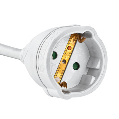 Predlžovací kábel IP20 H05VV-F 3G1,5 mm2 3 m