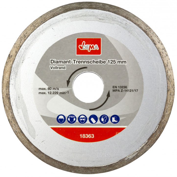 Diamantový rezný kotúč 125 mm DDT125V Diamantový rezný kotúč 125 mm DDT125V