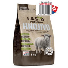 Organické prírodné hnojivo z ovčieho trusu Lasta PREMIUM 3 kg