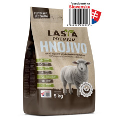 Organické prírodné hnojivo z ovčieho trusu Lasta PREMIUM 5 kg