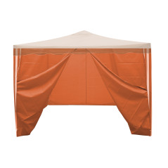 Bočné steny na párty stan 3x3 m oranžové