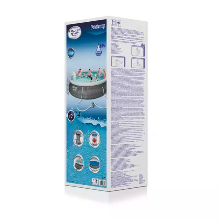 Bazén XL s filtráciou Fast Set 457x107 cm